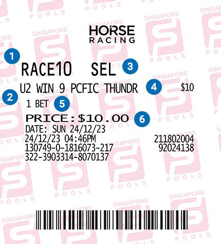 singapore pools horse racing odds|Horse Racing Betting Guide & Info .